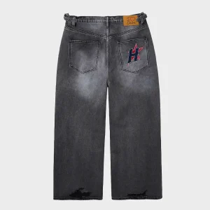 Hmdd Baggy Pants Black Black in