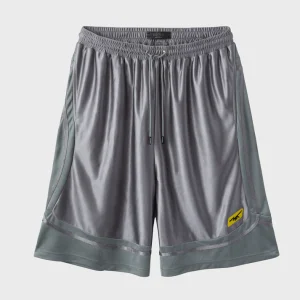 GREY MIXTAPE SHORTS