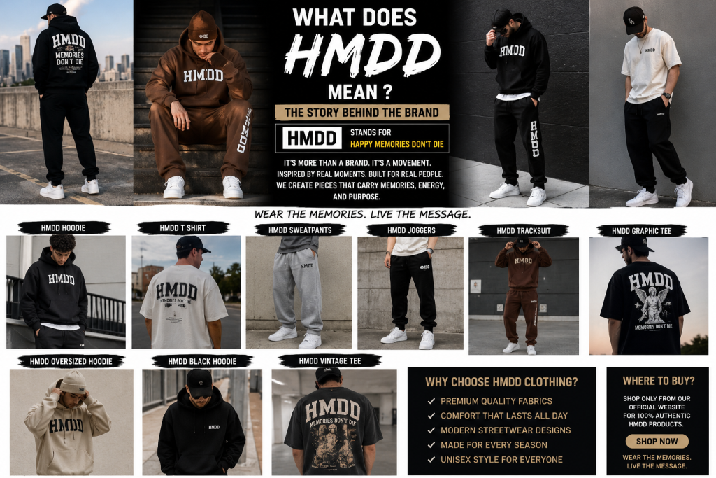 Streetwear Hmdd Clothing