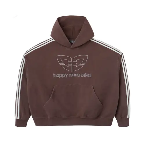 HMDD Butterfly Hoodie Brown
